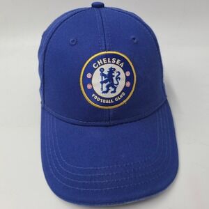 Chelsea FC Hat Strapback Blue Soccer Premier League Football Club English Men